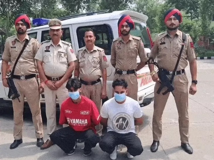 शातिर अपराधी जीजा-साला गिरफ्तार, 2 हत्या कर ससुराल में छिपा था, विदेशी पिस्टल्स बरामद