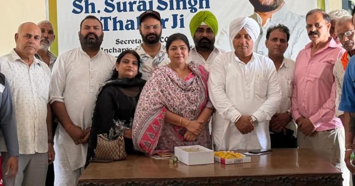 Hushiarpur: कांग्रेस कार्यालय हुशियारपुर में राहुल गांधी  का जन्मदिवस मनाया गया