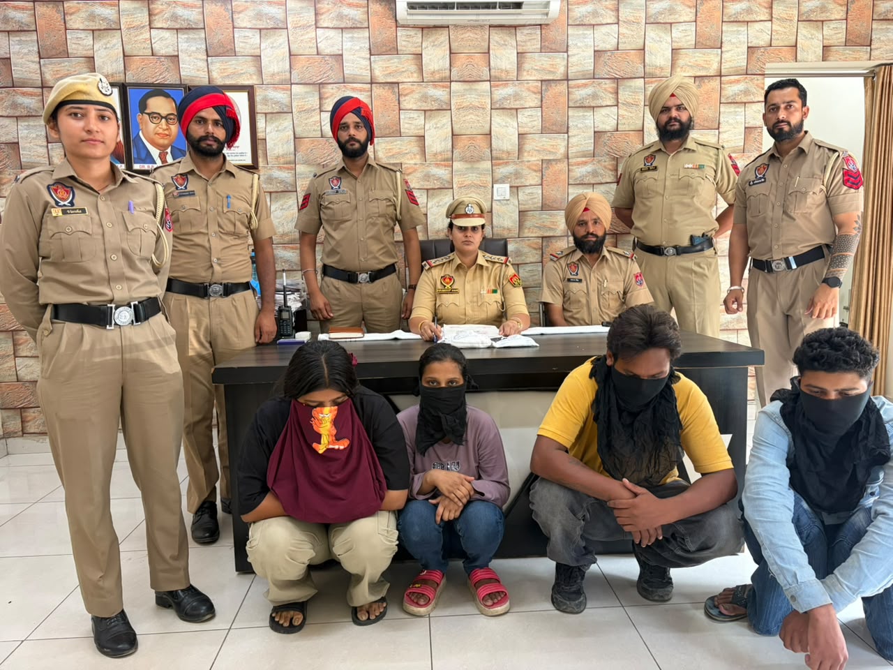 Jagraon: जोधा पुलिस की नशा तस्करों पर बड़ी कार्रवाई, 505 ग्राम हेरोइन और एक्टिवा समेत तीन आरोपी गिरफ्तार