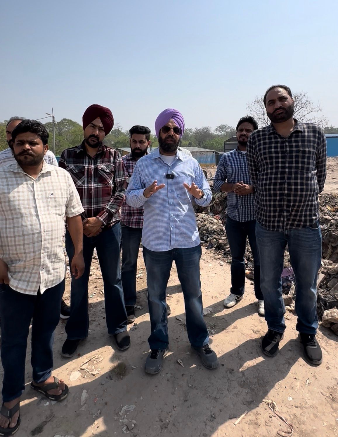 पीर मुछल्ला डंपिंग साइट से सिर्फ सतह का 40% कचरा हटाया, गड्ढों में दबे सड़े कचरे से बीमारी फैलने का खतरा