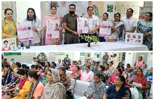 Hoshiarpur: प्रधानमंत्री सुरक्षित मातृत्व अभियान (PMSMA) के 10 वर्ष पूर्ण होने के अवसर पर जिले भर में जागरूकता गतिविधियों का आयोजन