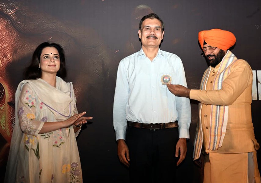 Chandigarh: 'भारत भाग्य विधाता' फिल्म की स्क्रीनिंग पर मुख्यमंत्री श्री नायब सिंह सैनी कहा, आम नागरिक ही हैं भारत के असली भाग्य विधाता