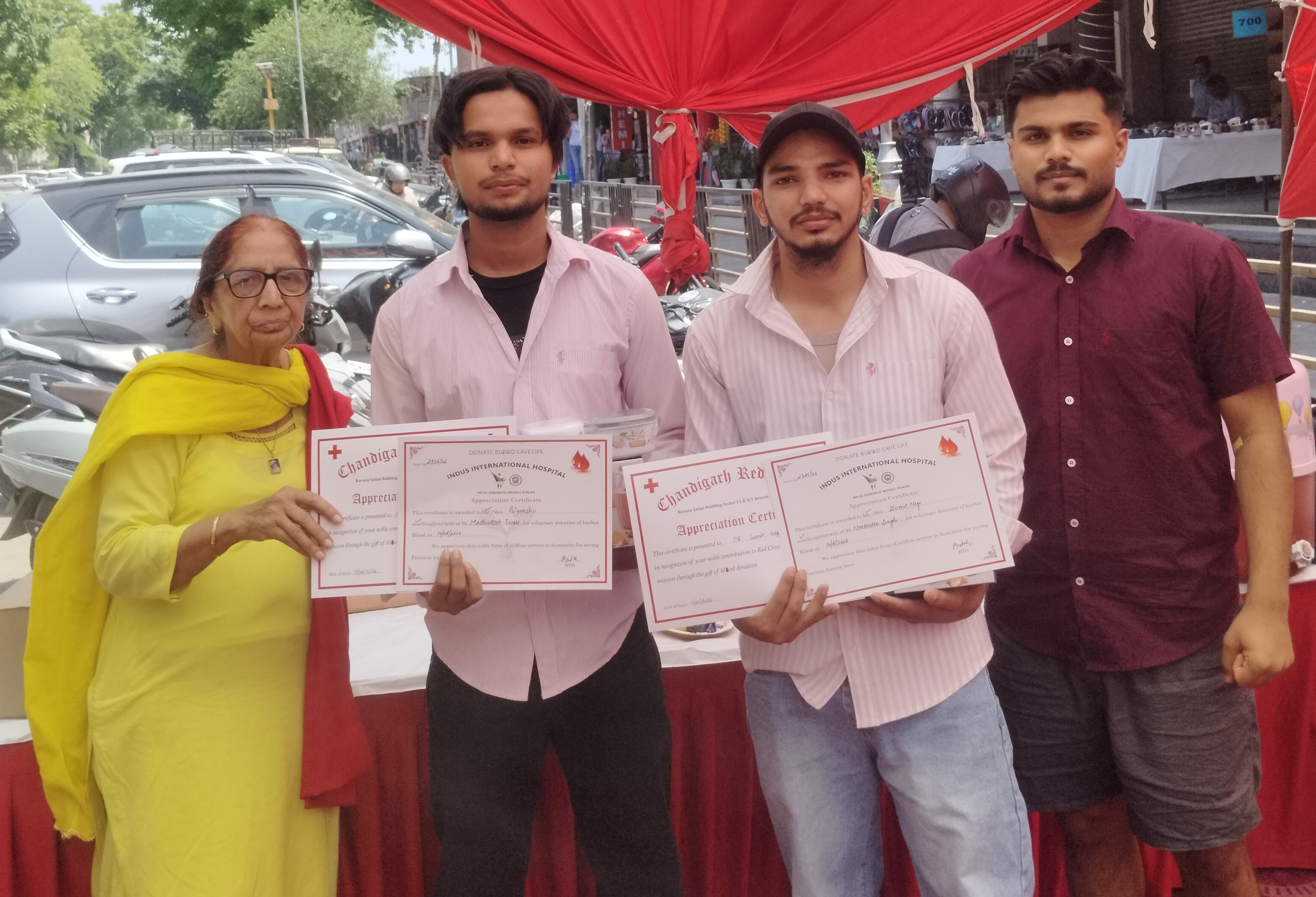 Chandigarh: विश्वास फाउंडेशन द्वारा आयोजित विश्व रक्तदाता दिवस के उपलक्ष्य पर ट्राईसिटी में हुआ 164 यूनिट्स रक्त एकत्र