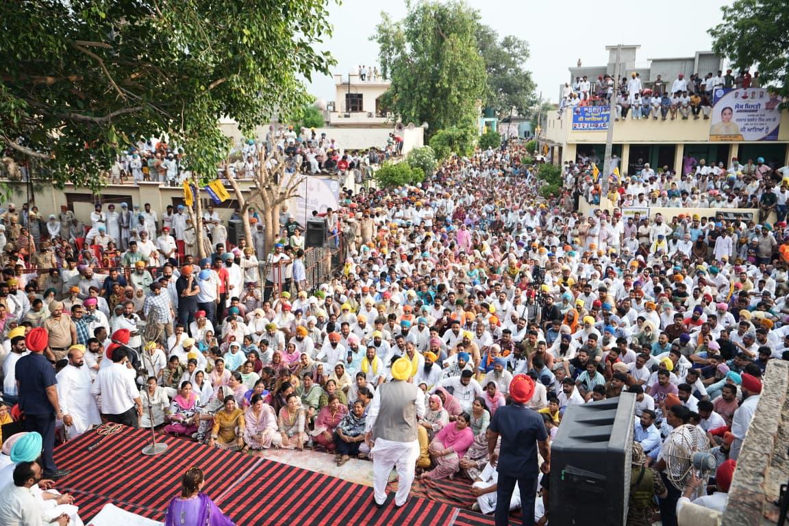 Moga: लोक मिलनी से सीएम मान का चुनावी शंखनाद, बोले- विपक्ष बिखरा, पंजाब में फिर लौटेगी आप सरकार
